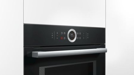 Компактный духовой шкаф Bosch CMG633BB1 купить за 133&nbsp;750.27 ₽ в Москве с доставкой по РФ