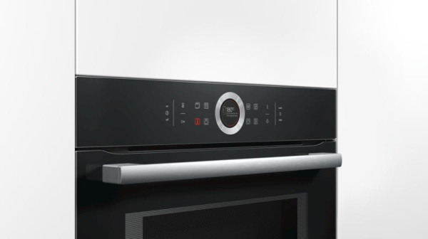 Компактный духовой шкаф Bosch CMG633BB1 - купить за 133&nbsp;750.27 ₽ в Москве с доставкой по РФ