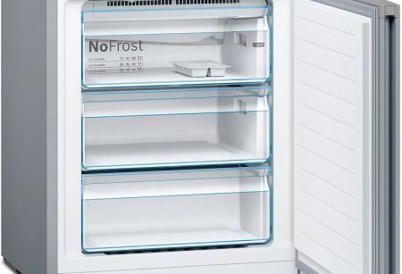 Двухкамерный холодильник Bosch KGN49XLEA - купить онлайн, цена 164 300.40 ₽, стоимость доставки по МСК и РФ от 300 рублей, заказать сейчас! Двухкамерный холодильник Bosch KGN49XLEA купить за 164 300.40 ₽ в Москве с доставкой по РФ