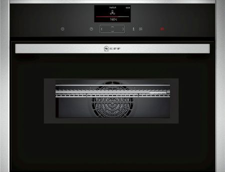 Компактный духовой шкаф Neff C17MS22N0 - купить онлайн, цена 226 270 ₽, стоимость доставки по МСК и РФ от 300 рублей, заказать сейчас! Компактный духовой шкаф Neff C17MS22N0 купить за 226 270 ₽ в Москве с доставкой по РФ