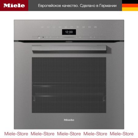 Духовой шкаф Miele H 7460 B GRGR - купить онлайн, цена 325 000 ₽, стоимость доставки по МСК и РФ от 300 рублей, заказать сейчас! Духовой шкаф Miele H 7460 B GRGR купить за 325 000 ₽ в Москве с доставкой по РФ