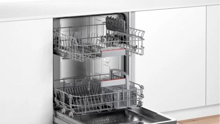 Встраиваемая посудомоечная машина Bosch SMV4HTX31E купить за 98&nbsp;750.30 ₽ в Москве с доставкой по РФ