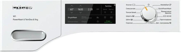 Стиральная машина Miele WWI860 WPS с наклейкой на русском языке, с дефектом на корпусе - купить за 298&nbsp;600 ₽ в Москве с доставкой по РФ