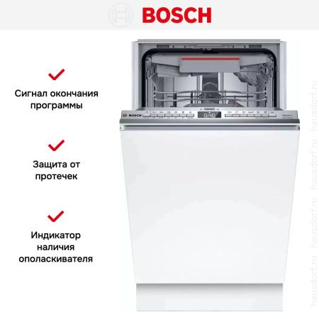 Встраиваемая посудомоечная машина Bosch SPV6EMX70Q купить за 99&nbsp;380.32 ₽ в Москве с доставкой по РФ