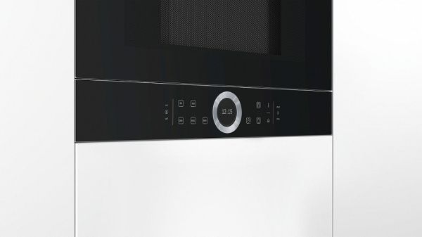 Встраиваемая микроволновая печь Bosch BFR634GB1 - купить за 106&nbsp;820.44 ₽ в Москве с доставкой по РФ