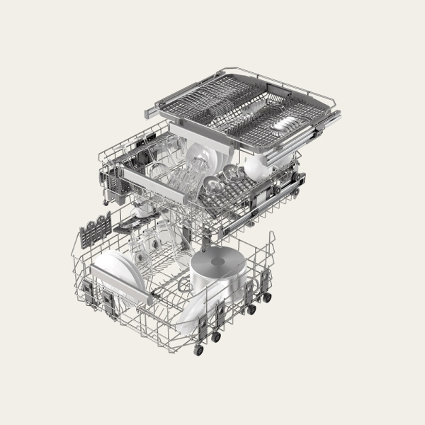Встраиваемая посудомоечная машина V-ZUG AdoraDish V4000 VGB AS4T-41168 - купить за 607&nbsp;990.22 ₽ в Москве с доставкой по РФ