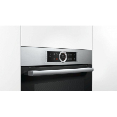 Духовой шкаф Bosch CBG633NS3 - купить онлайн, цена 257 400.10 ₽, стоимость доставки по МСК и РФ от 300 рублей, заказать сейчас! Духовой шкаф Bosch CBG633NS3 купить за 257 400.10 ₽ в Москве с доставкой по РФ
