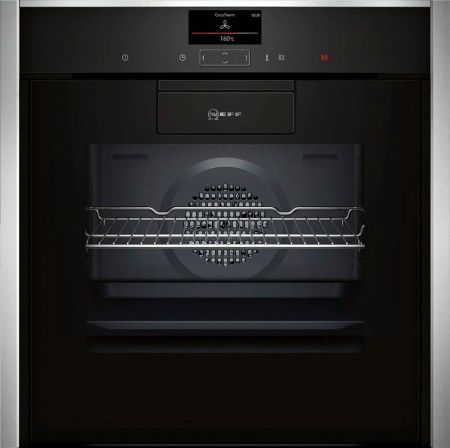 Духовой шкаф Neff B87CS34H0 - купить онлайн, цена 377 000 ₽, стоимость доставки по МСК и РФ от 300 рублей, заказать сейчас! Духовой шкаф Neff B87CS34H0 купить за 377 000 ₽ в Москве с доставкой по РФ