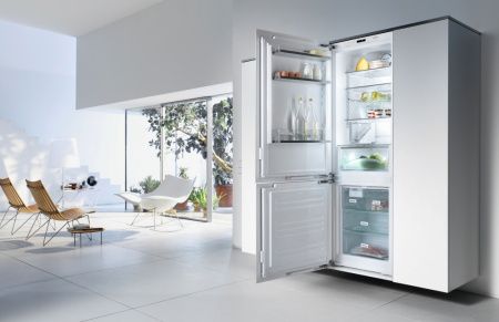 Встраиваемый холодильник Miele KFN 37452 iDE - купить онлайн, цена 984 850 ₽, стоимость доставки по МСК и РФ от 300 рублей, заказать сейчас! Встраиваемый холодильник Miele KFN 37452 iDE купить за 984 850 ₽ в Москве с доставкой по РФ