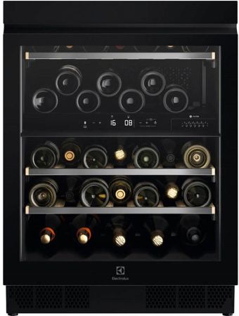 Встраиваемый винный шкаф Electrolux EWUD040B8B - купить онлайн, цена 219 000 ₽, стоимость доставки по МСК и РФ от 300 рублей, заказать сейчас! Встраиваемый винный шкаф Electrolux EWUD040B8B купить за 219 000 ₽ в Москве с доставкой по РФ