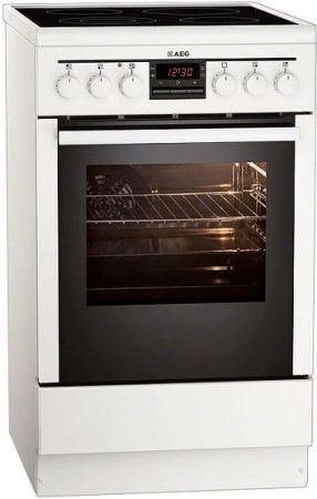 Электрическая плита AEG 47005V9-WN - купить онлайн, цена 40 490 ₽, стоимость доставки по МСК и РФ от 300 рублей, заказать сейчас! Электрическая плита AEG 47005V9-WN купить за 40 490 ₽ в Москве с доставкой по РФ
