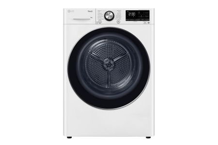 Сушильная машина LG DC90V9V9WN - купить онлайн, цена 79 900 ₽, стоимость доставки по МСК и РФ от 300 рублей, заказать сейчас! Сушильная машина LG DC90V9V9WN купить за 79 900 ₽ в Москве с доставкой по РФ