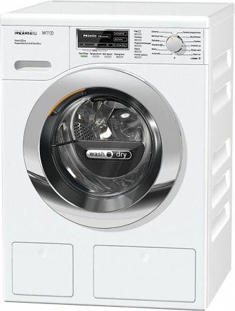 Стирально-сушильная машина Miele WTH 130 WPM - купить онлайн, цена 225 000 ₽, стоимость доставки по МСК и РФ от 300 рублей, заказать сейчас! Стирально-сушильная машина Miele WTH 130 WPM купить за 225 000 ₽ в Москве с доставкой по РФ