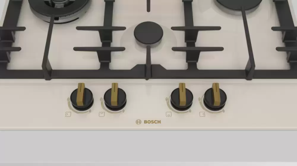 Газовая варочная панель BOSCH PCI6B1B90R - купить за 54&nbsp;200.42 ₽ в Москве с доставкой по РФ