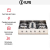 Варочная панель Ilve HP90PD купить за 129&nbsp;999 ₽ в Москве с доставкой по РФ