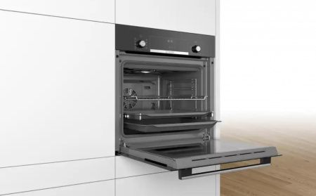 Встраиваемый духовой шкаф BOSCH HBJ514EB0R - купить онлайн, цена 88 365.40 ₽, стоимость доставки по МСК и РФ от 300 рублей, заказать сейчас! Встраиваемый духовой шкаф BOSCH HBJ514EB0R купить за 88 365.40 ₽ в Москве с доставкой по РФ