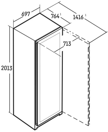 Винный шкаф Liebherr WPgbi 7472 Vinidor Selection купить за 660&nbsp;000.42 ₽ в Москве с доставкой по РФ
