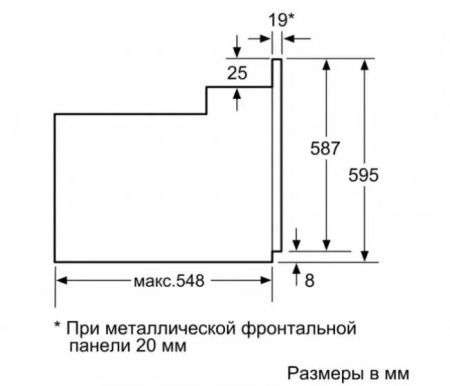 Встраиваемый духовой шкаф BOSCH HBF214BW0R купить за 299&nbsp;999 ₽ в Москве с доставкой по РФ