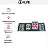 Варочная панель Ilve HP125FCN купить за 129&nbsp;999 ₽ в Москве с доставкой по РФ