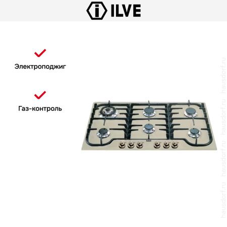 Варочная панель Ilve H906CNVAnt/WH купить за 129&nbsp;999 ₽ в Москве с доставкой по РФ