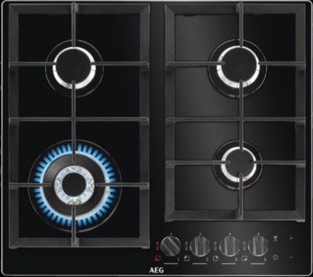 Варочная панель AEG HKR64540NB - купить онлайн, цена 142 200 ₽, стоимость доставки по МСК и РФ от 300 рублей, заказать сейчас! Варочная панель AEG HKR64540NB купить за 142 200 ₽ в Москве с доставкой по РФ