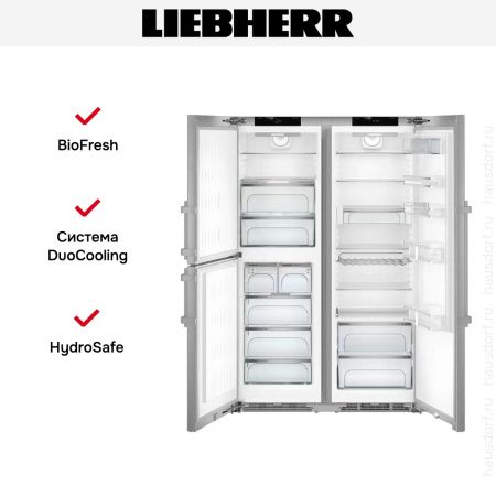Холодильник Liebherr SBSes 8483 купить за 850&nbsp;990.11 ₽ в Москве с доставкой по РФ