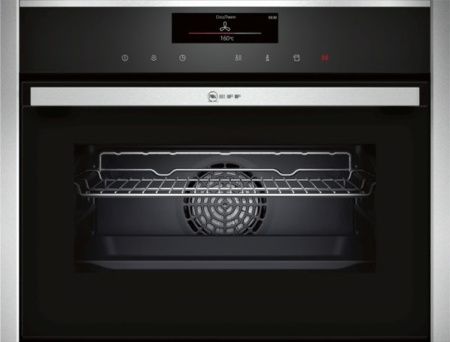 Компактный духовой шкаф Neff C18FT48N0 - купить онлайн, цена 375 500 ₽, стоимость доставки по МСК и РФ от 300 рублей, заказать сейчас! Компактный духовой шкаф Neff C18FT48N0 купить за 375 500 ₽ в Москве с доставкой по РФ