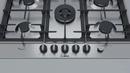 Газовая варочная панель Bosch PCQ7A5M90R купить за 67&nbsp;560.47 ₽ в Москве с доставкой по РФ