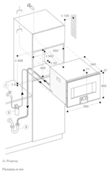 Комбинированный духовой шкаф-пароконвектомат Gaggenau BS474112 - купить за 299&nbsp;999 ₽ в Москве с доставкой по РФ
