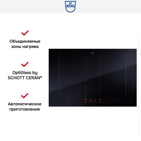 Варочная панель V-ZUG CookTop V4000 I804 CTI4T-31158 купить за 575&nbsp;990.47 ₽ в Москве с доставкой по РФ