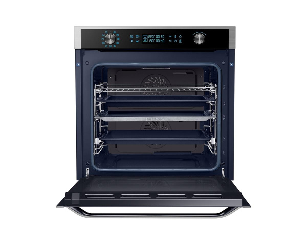 Духовой шкаф Samsung NV75J5540RS/WT - купить онлайн, цена 45 555 ₽, стоимость доставки по МСК и РФ от 300 рублей, заказать сейчас! Духовой шкаф Samsung NV75J5540RS/WT - купить за 45 555 ₽ в Москве с доставкой по РФ