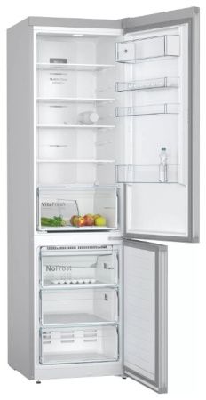 Холодильник с нижней морозильной камерой BOSCH KGN39VL24R - купить онлайн, цена 188 500.24 ₽, стоимость доставки по МСК и РФ от 300 рублей, заказать сейчас! Холодильник с нижней морозильной камерой BOSCH KGN39VL24R купить за 188 500.24 ₽ в Москве с доставкой по РФ