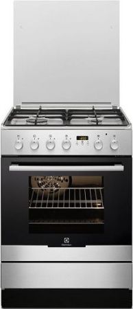 Комбинированная плита Electrolux EKK 96450 CX - купить онлайн, цена 62 500 ₽, стоимость доставки по МСК и РФ от 300 рублей, заказать сейчас! Комбинированная плита Electrolux EKK 96450 CX купить за 62 500 ₽ в Москве с доставкой по РФ