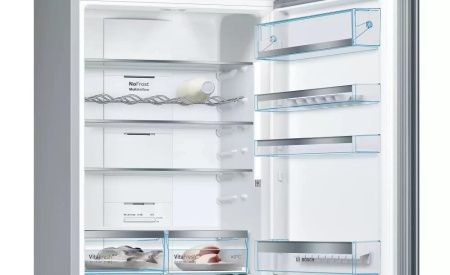 Холодильник с нижней морозильной камерой BOSCH KGN49LB20R - купить онлайн, цена 240 000.38 ₽, стоимость доставки по МСК и РФ от 300 рублей, заказать сейчас! Холодильник с нижней морозильной камерой BOSCH KGN49LB20R купить за 240 000.38 ₽ в Москве с доставкой по РФ