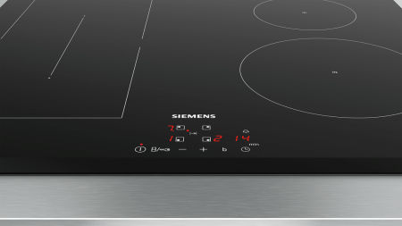 Индукционная варочная панель Siemens EE631BPB1E - купить онлайн, цена 39 720 ₽, стоимость доставки по МСК и РФ от 300 рублей, заказать сейчас! Индукционная варочная панель Siemens EE631BPB1E купить за 39 720 ₽ в Москве с доставкой по РФ