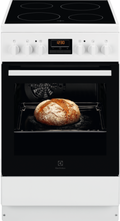 Электрическая плита Electrolux RKR520200W - купить онлайн, цена 40 220 ₽, стоимость доставки по МСК и РФ от 300 рублей, заказать сейчас! Электрическая плита Electrolux RKR520200W купить за 40 220 ₽ в Москве с доставкой по РФ