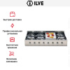 Варочная панель Ilve HP120-FD купить за 129&nbsp;999 ₽ в Москве с доставкой по РФ