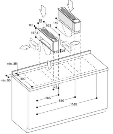 Вытяжка Gaggenau VL 040-107 купить за 79&nbsp;999 ₽ в Москве с доставкой по РФ