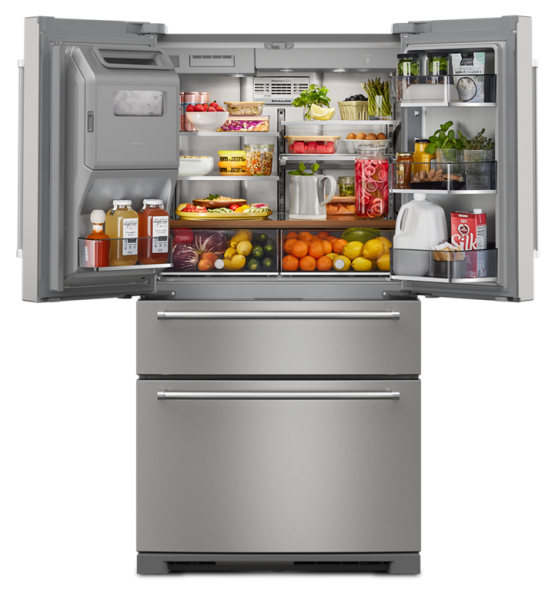 Холодильник KitchenAid KRMF536RPS - купить онлайн, цена 99 990 ₽, стоимость доставки по МСК и РФ от 300 рублей, заказать сейчас! Холодильник KitchenAid KRMF536RPS - купить за 99 990 ₽ в Москве с доставкой по РФ