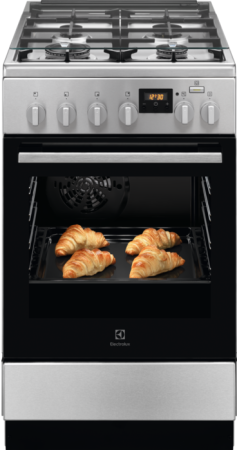 Комбинированная плита Electrolux RKK560200X - купить онлайн, цена 85 220 ₽, стоимость доставки по МСК и РФ от 300 рублей, заказать сейчас! Комбинированная плита Electrolux RKK560200X купить за 85 220 ₽ в Москве с доставкой по РФ