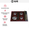 Варочная панель Ilve H360CNV Burgundy купить за 129&nbsp;999 ₽ в Москве с доставкой по РФ