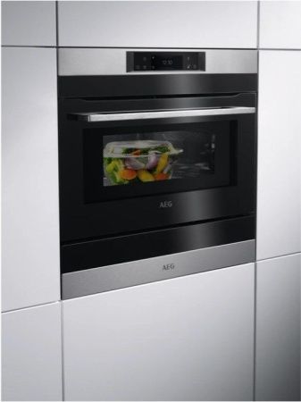 Духовой шкаф AEG KMK768080M купить за 92&nbsp;900 ₽ в Москве с доставкой по РФ