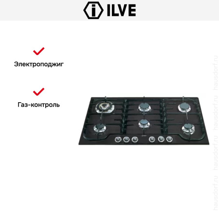 Варочная панель Ilve H906CV GF купить за 129&nbsp;999 ₽ в Москве с доставкой по РФ