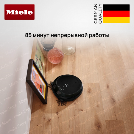 Робот-пылесос Miele Scout RX 3 OBSW черный - купить онлайн, цена 95 600 ₽, стоимость доставки по МСК и РФ от 300 рублей, заказать сейчас! Робот-пылесос Miele Scout RX 3 OBSW черный купить за 95 600 ₽ в Москве с доставкой по РФ