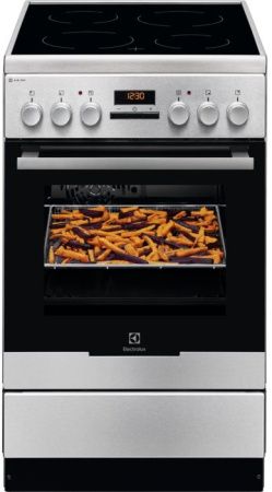 Электрическая плита Electrolux EKC95450AX - купить онлайн, цена 61 600 ₽, стоимость доставки по МСК и РФ от 300 рублей, заказать сейчас! Электрическая плита Electrolux EKC95450AX купить за 61 600 ₽ в Москве с доставкой по РФ