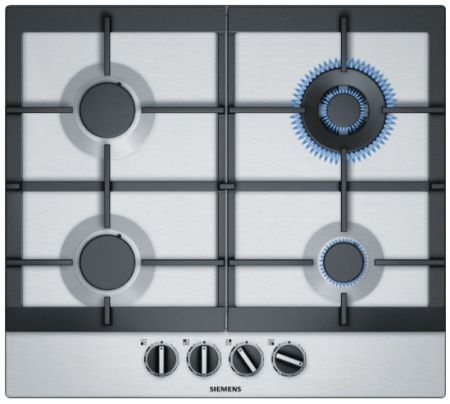 Газовая варочная панель Siemens EC6A5HC90R - купить онлайн, цена 21 610 ₽, стоимость доставки по МСК и РФ от 300 рублей, заказать сейчас! Газовая варочная панель Siemens EC6A5HC90R купить за 21 610 ₽ в Москве с доставкой по РФ