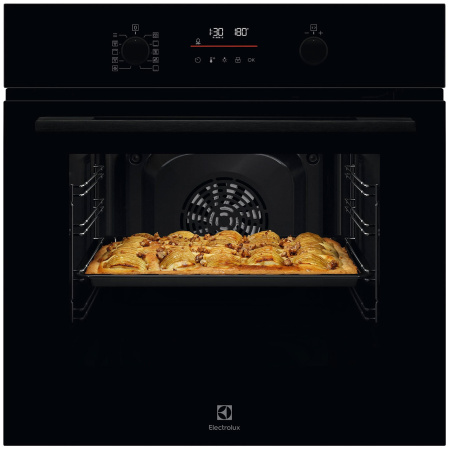 Духовой шкаф Electrolux KOFDP46BK - купить онлайн, цена 46 900.00 ₽, стоимость доставки по МСК и РФ от 300 рублей, заказать сейчас! Духовой шкаф Electrolux KOFDP46BK купить за 46 900.00 ₽ в Москве с доставкой по РФ