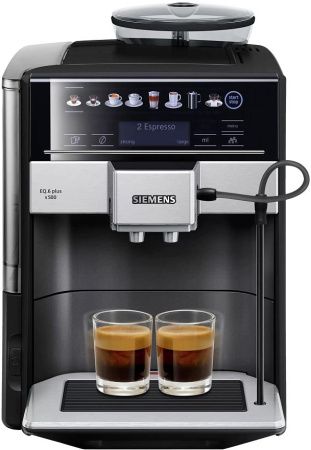 Кофемашина Siemens TE655319RW - купить онлайн, цена 109 080 ₽, стоимость доставки по МСК и РФ от 300 рублей, заказать сейчас! Кофемашина Siemens TE655319RW купить за 109 080 ₽ в Москве с доставкой по РФ