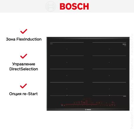 Варочная поверхность Bosch PXX675DV1E купить за 103&nbsp;220.22 ₽ в Москве с доставкой по РФ