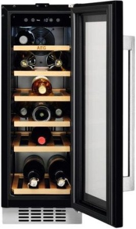 Встраиваемый винный шкаф AEG SWB63001DG - купить онлайн, цена 59 900 ₽, стоимость доставки по МСК и РФ от 300 рублей, заказать сейчас! Встраиваемый винный шкаф AEG SWB63001DG купить за 59 900 ₽ в Москве с доставкой по РФ
